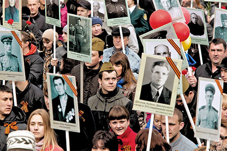По улицам Черемхово в Иркутской области пройдет "Бессмертный полк" с фото фронтовиков Пресс-служба администрации Черемхово