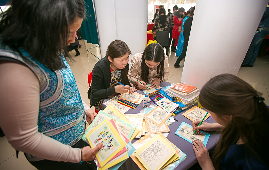 Юбилей Сагаалгана отметили "с размахом" на площадке ФСК в столице Бурятии, Фото с места события собственное