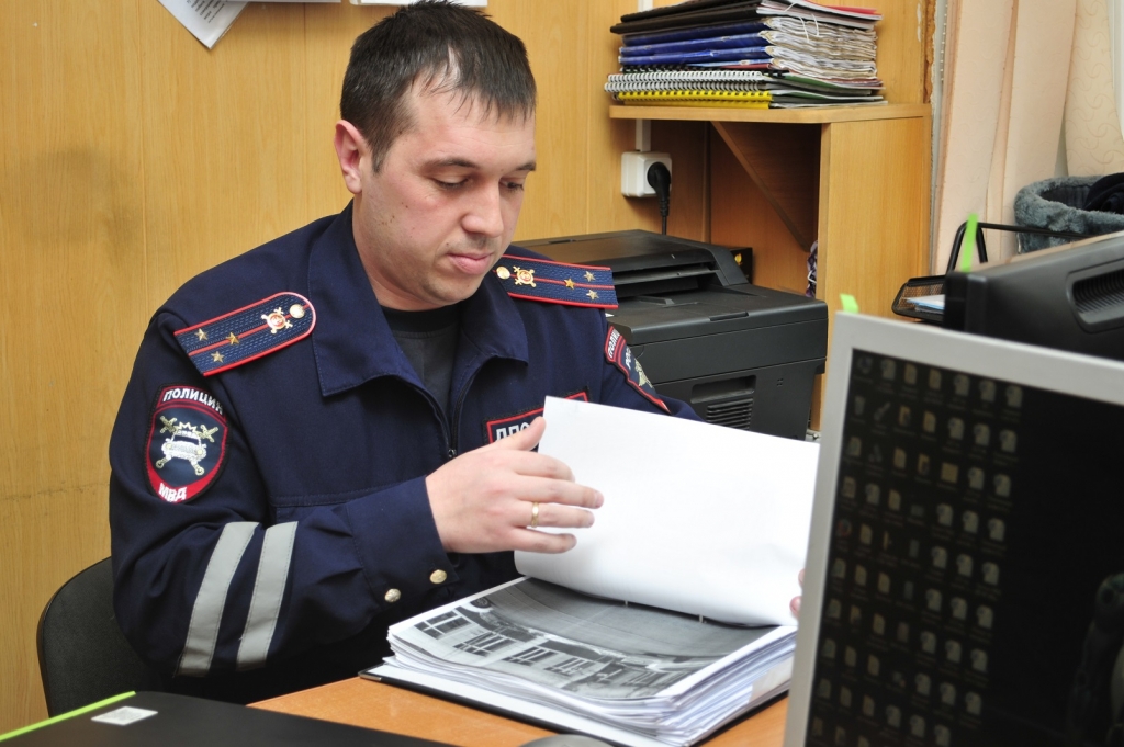 Ежедневно сотрудники анализируют все ДТП в городе, Фото с места события собственное