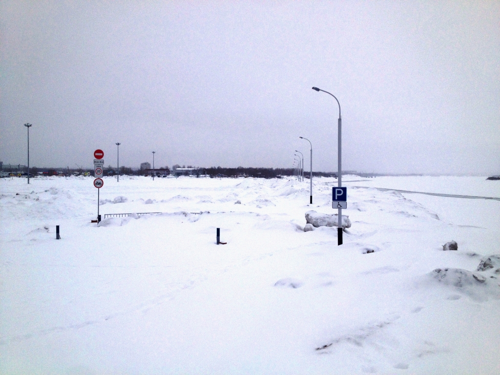 Набережная арены "Ерофей", Фото с места события собственное