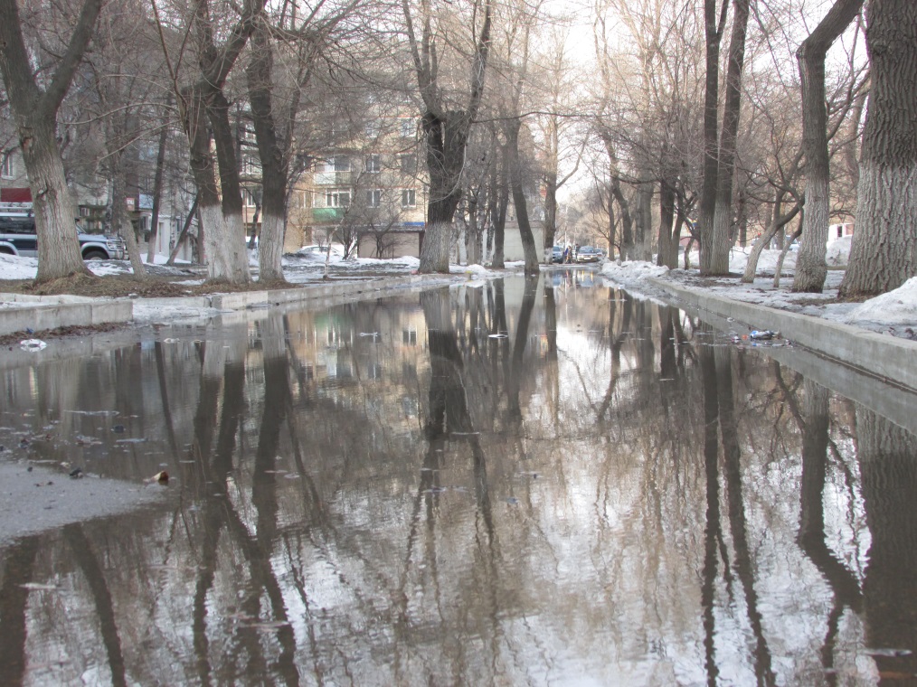 Тротуар по улице Ленина в Уссурийске, Фото с места события собственное