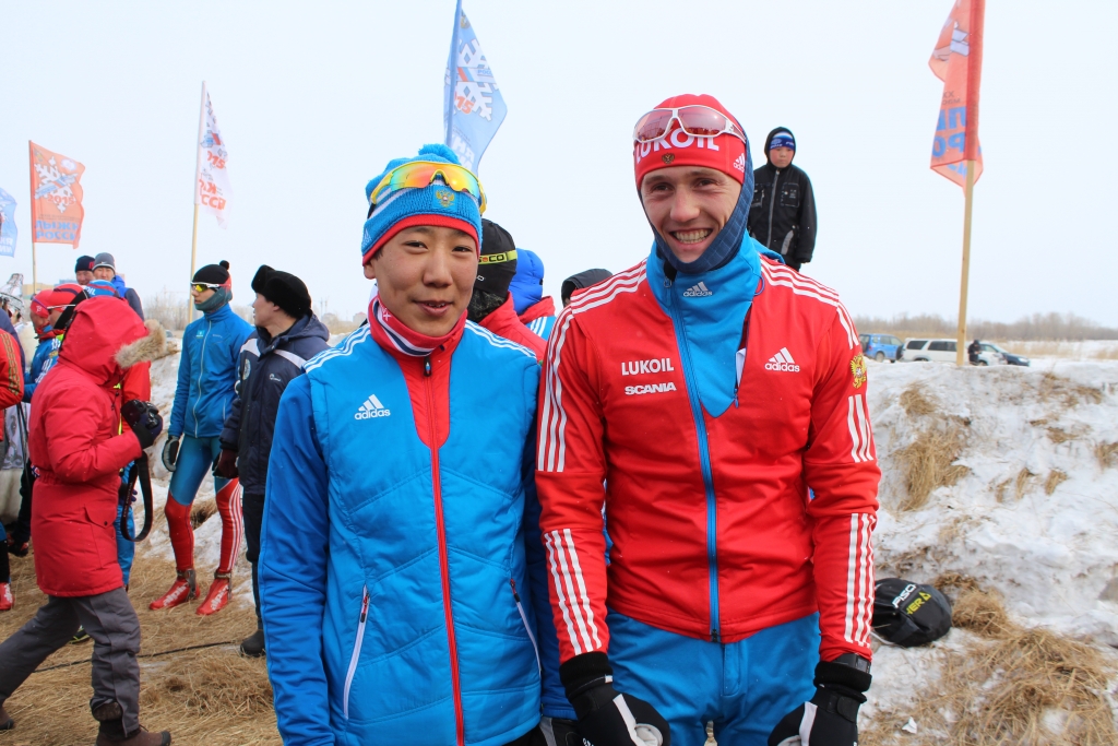 "Гонка звезд" с участием олимпийского чемпиона Никиты Крюкова стартовала в Якутске, Фото с места события собственное