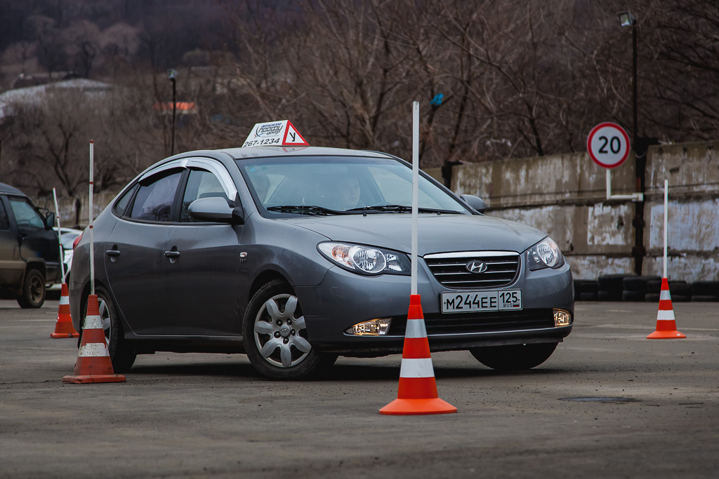 Обучение вождению на toyota