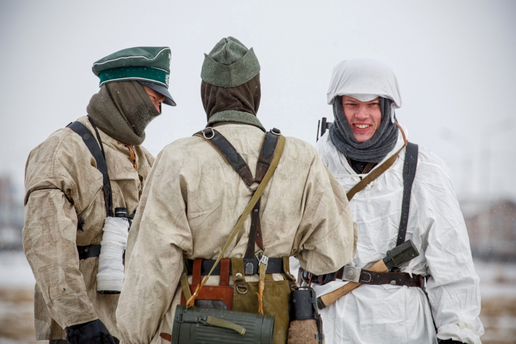 Военно-историческую реконструкцию битвы на озере Ильмень представили в Якутске, Фото с места события собственное