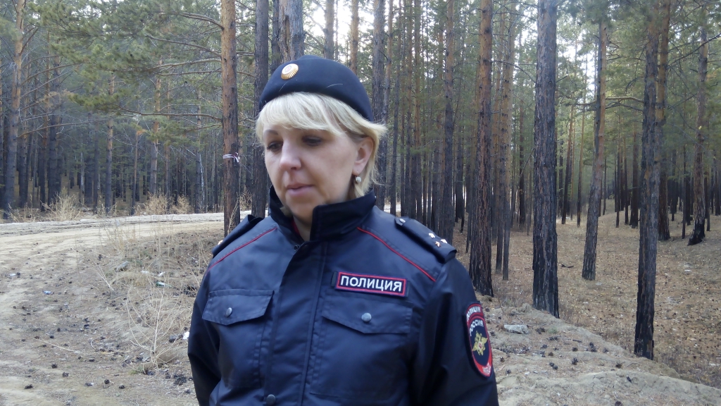 Полицейские совместно с МЧС и лесниками проводит рейды в лесах Улан-Удэ, Фото с места события собственное