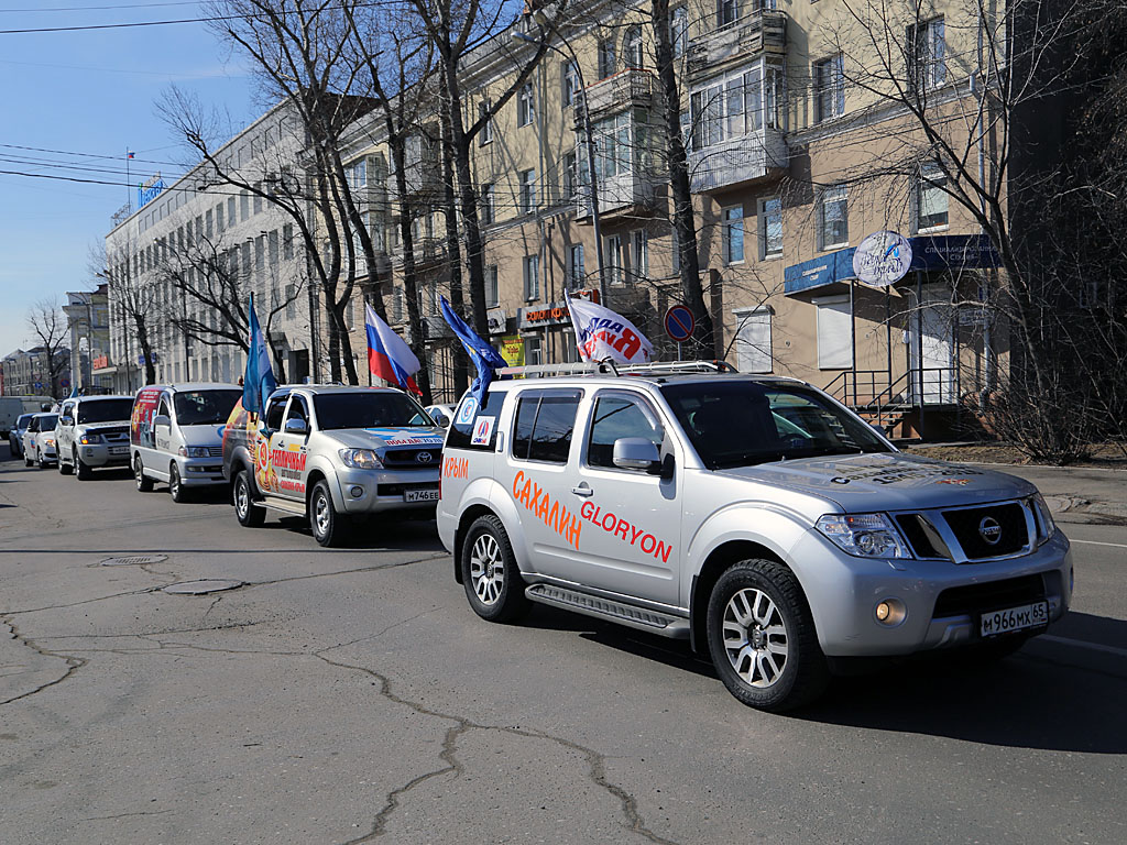 Участники автопробега к 70-летию Победы 