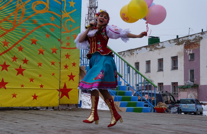 Гости городского парка могли насладиться прекрасной атмосферой праздника, Фото с места события собственное