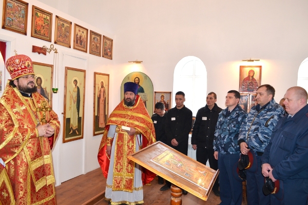 Храм за колючей проволокой открыли в Якутии, Фото с места события из других источников