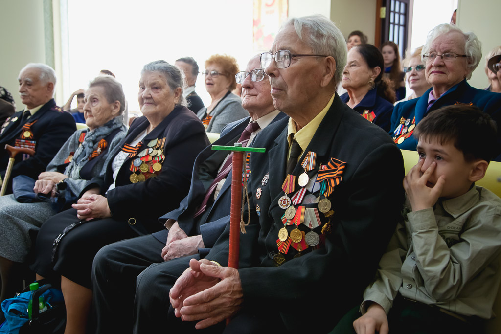 Ветераны Ленинского района Владивостока, Фото с места события собственное