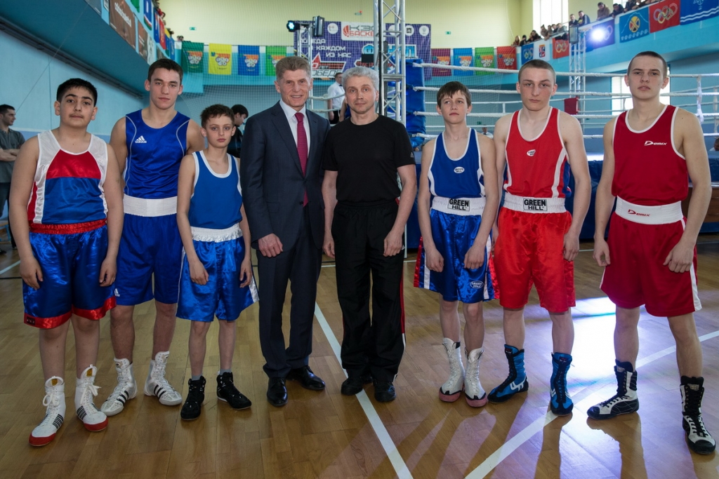 Чемпионат по боксу в Долинске Пресс-служба правительства Сахалинской области