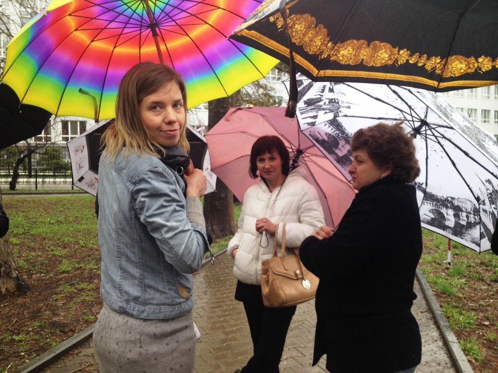 Пикет зоозащиты, Фото с места события собственное