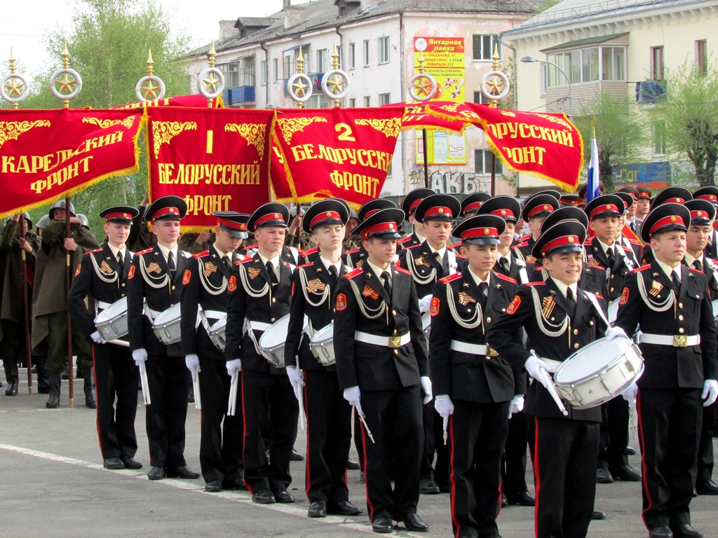 Начало построения перед репетицией, Фото с места события собственное