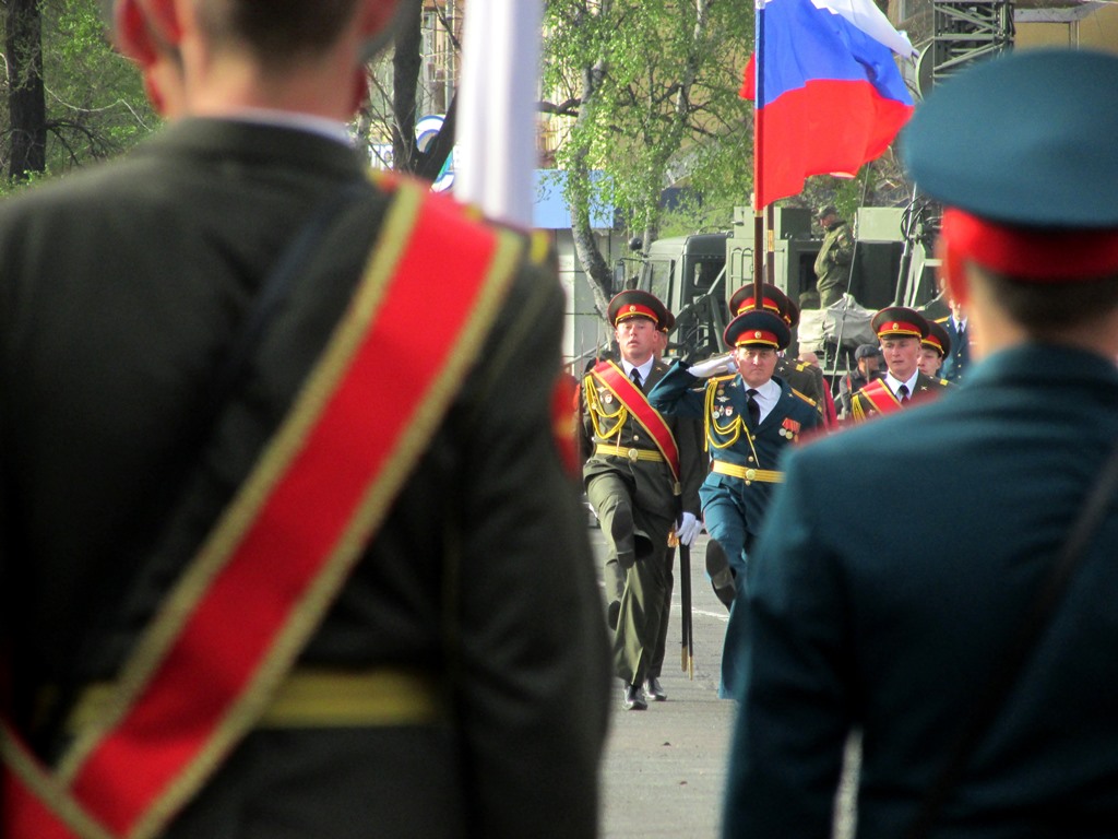 Репетиция военного парада в Уссурийске Дмитрий Прокопяк, PrimaMedia