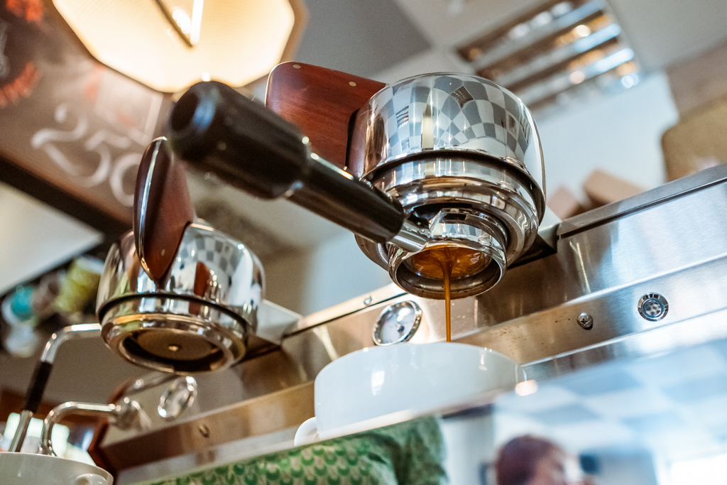 У Slayer совершенно новый подход к приготовлению эспрессо, Фото с места события собственное