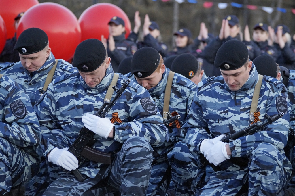 Генеральная репетиция парада в честь 70-летия Великой Победы, Фото с места события собственное