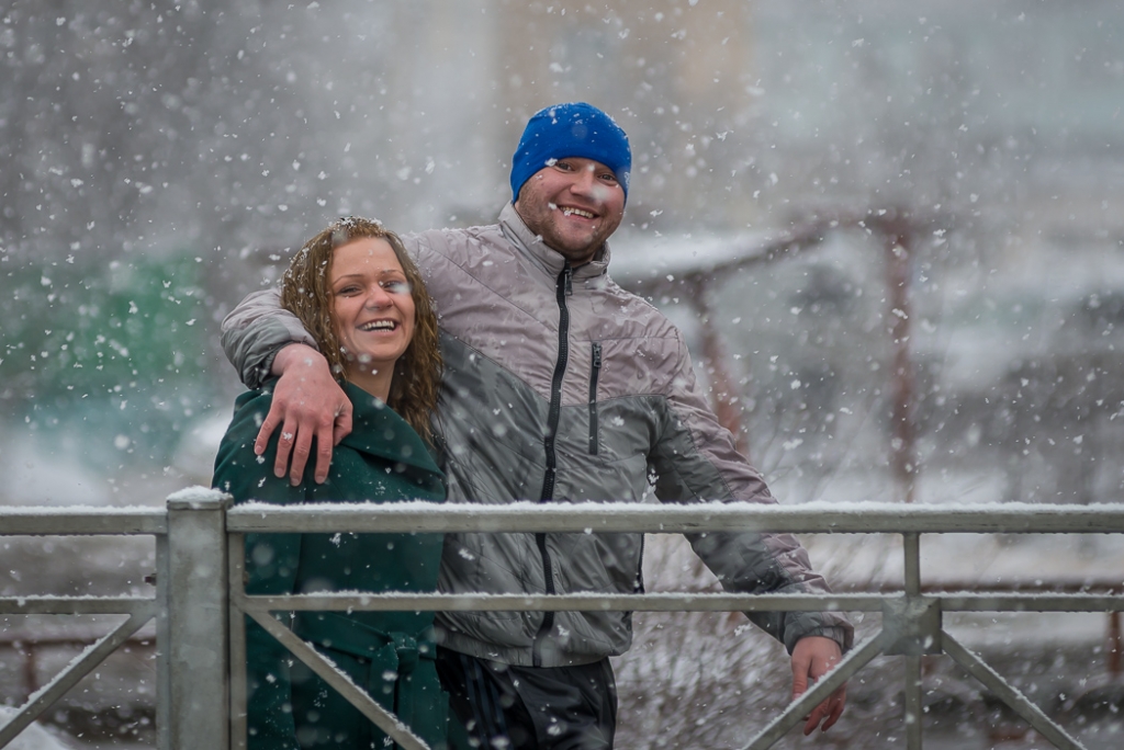 Магаданцев погода не огорчает, Фото с места события собственное
