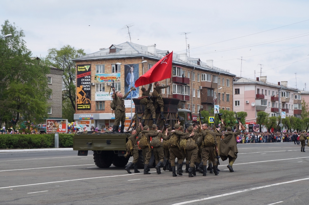 Взятие Берлина, Фото с места события собственное