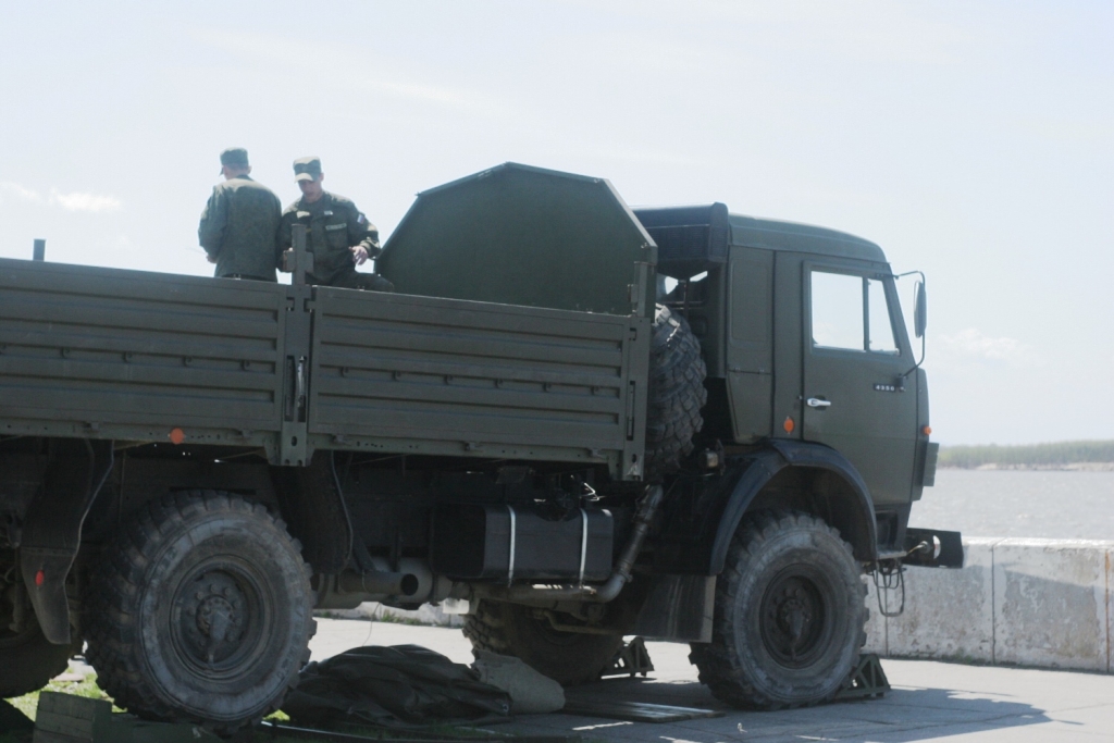 Салют в День Победы, Фото с места события собственное