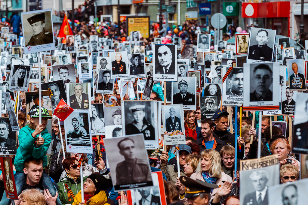 Бессмертный Полк во Владивостоке, Фото с места события собственное