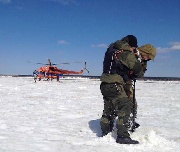 Около тонны взрывчатки израсходовали во время взрывных работ на реке Лена в Якутии