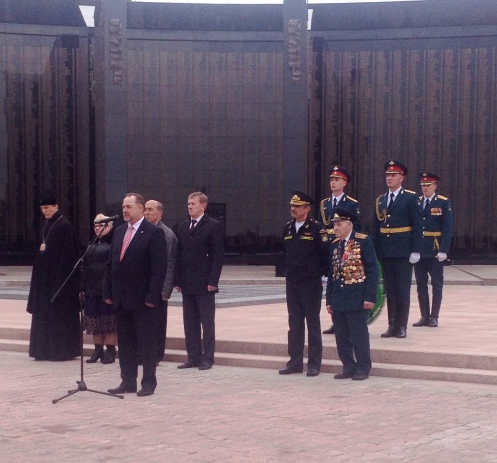 Торжественная церемония отправки