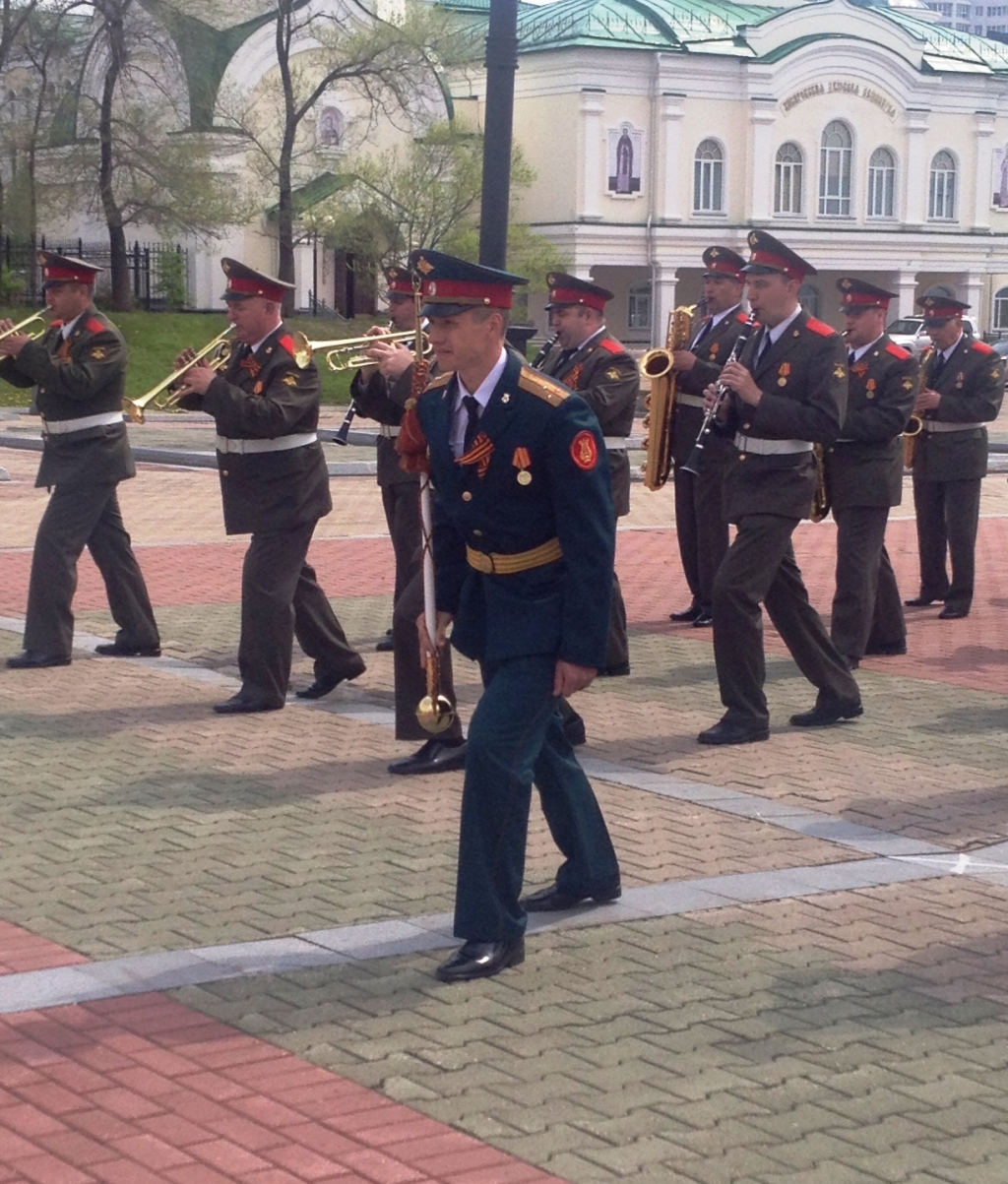 Репетиция выступления для "Амурских волн"