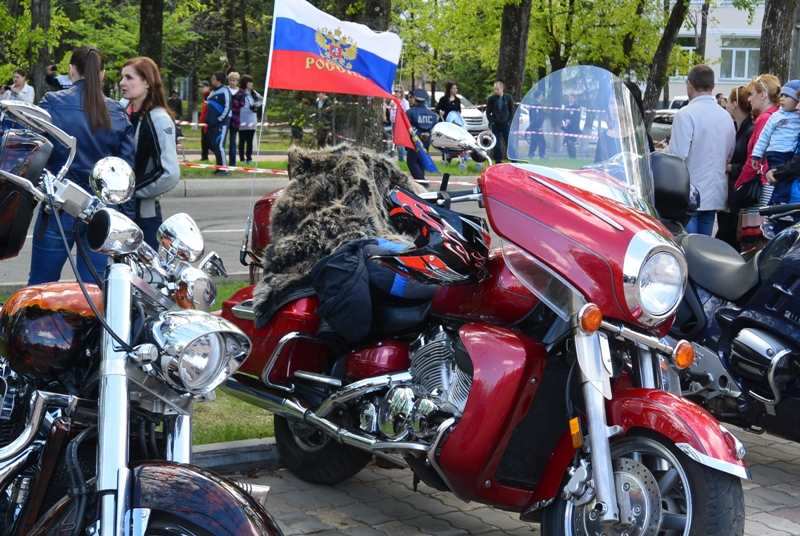 Открытие байкерского сезона в Биробиджане
