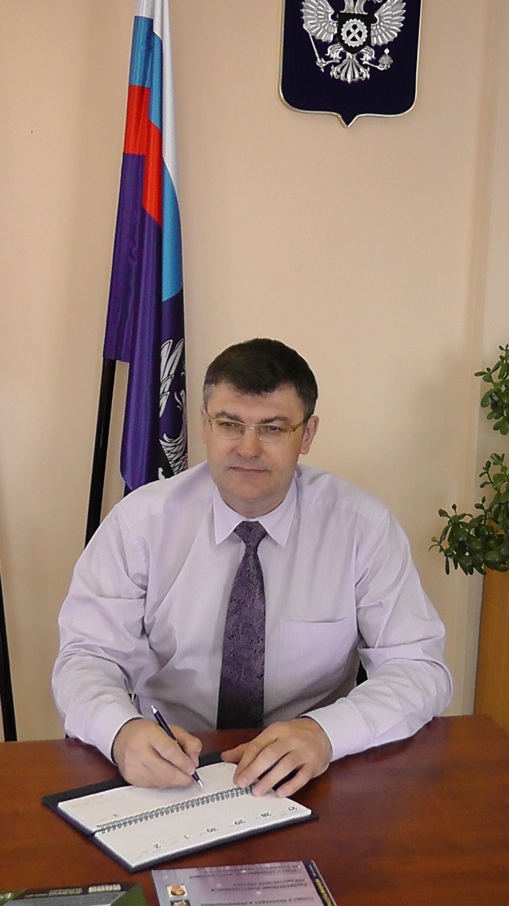 Руководитель Государственной инспекции труда в Республике Бурятия Анатолий Иванович Пыкин. Пресс-служба Трудинспекции Бурятии