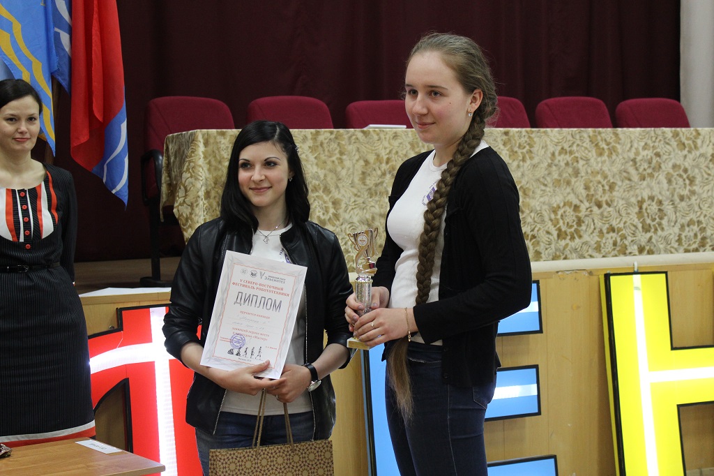 Девичья команда "Матрица-2" заняла первое место в категории "Мастер"