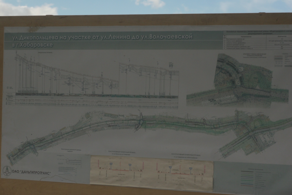 Строительство ул. Дикопольцева