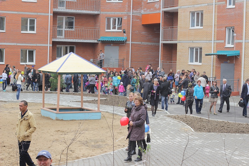 В краевой столице торжественно ввели в эксплуатацию новый дом