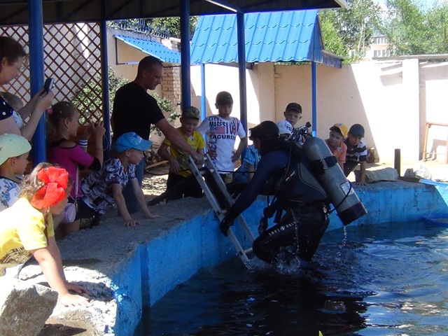 Так работают водолазы