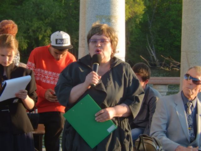 Заведующая сектором областной библиотеки Алла Акименко