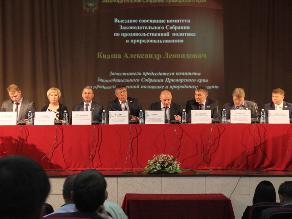 Заседание комитета Пресс-служба Законодательного Собрания Приморского края
