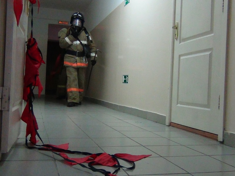 Операционный зал загорелся в отделении Центробанка РФ в Биробиджане по легенде учений