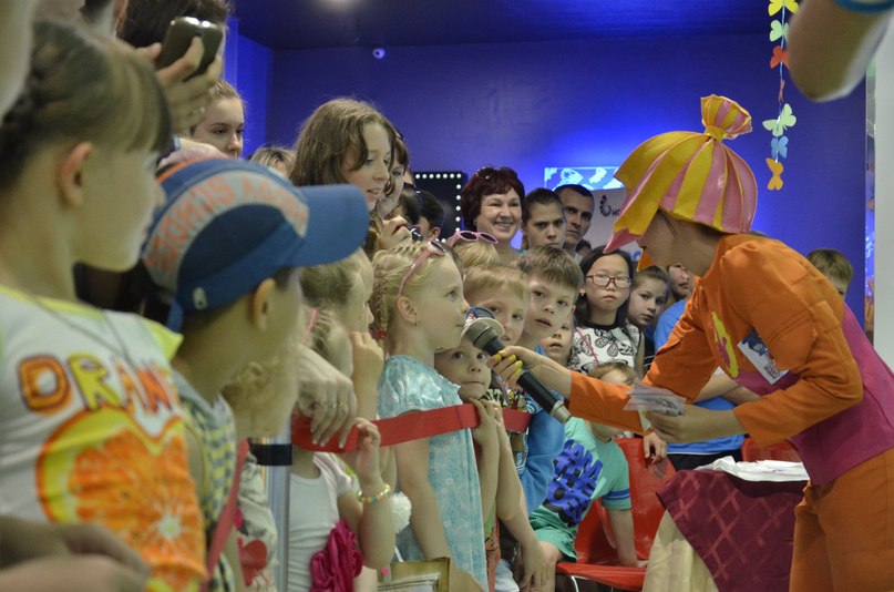 Красочный праздник для детей ярко прошел в одном из лучших киноцентров Хабаровска