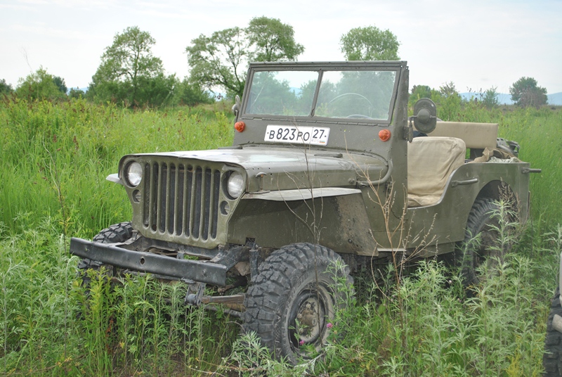 Соревнования по джип-ориентированию в Хабаровске