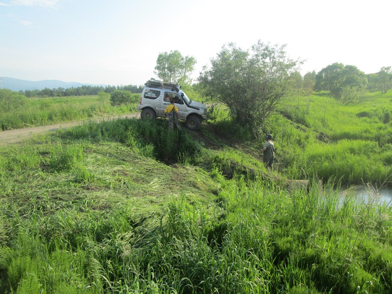 Некоторые контрольные пункты располагались в труднодоступных местах