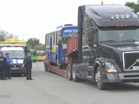 Еще шесть неисправных автобусов №80, 480 и 77 отправили на штрафстоянку в Иркутске