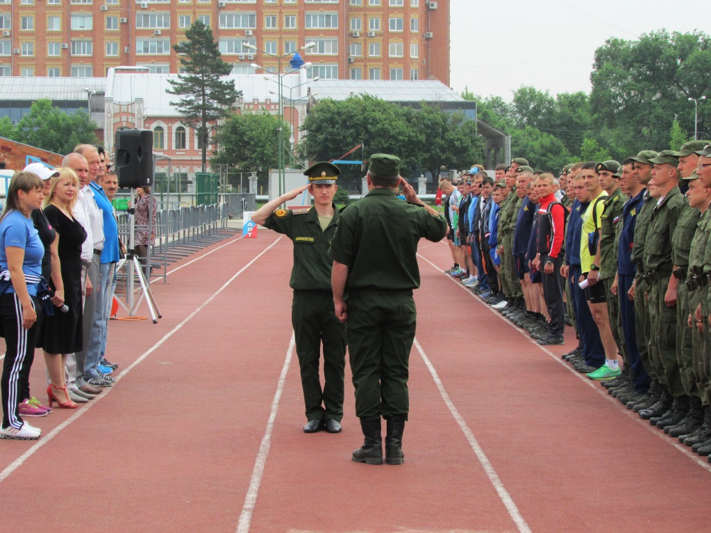 Парад участников соревнований