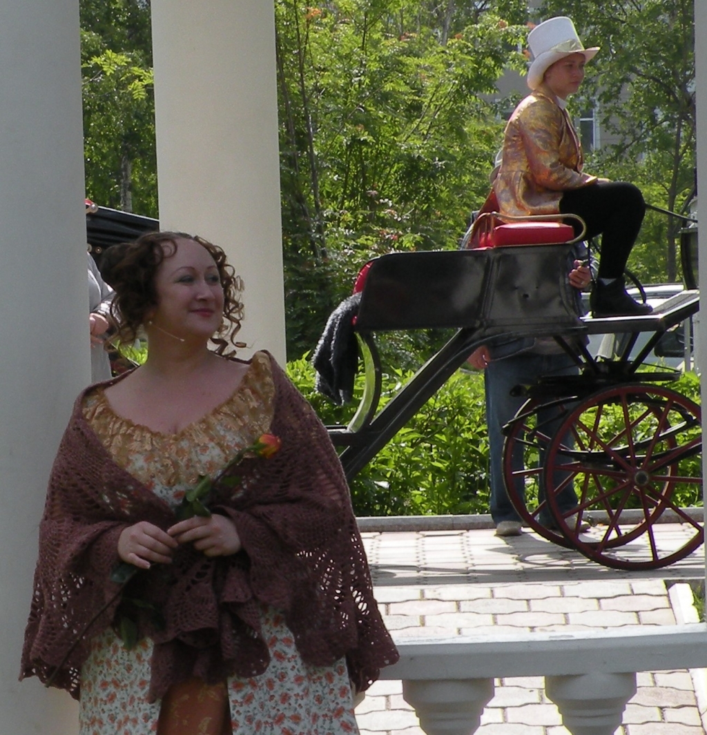 Спектакль в Театральном сквере