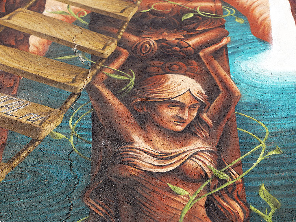 В Иркутске появилось 3D-граффити