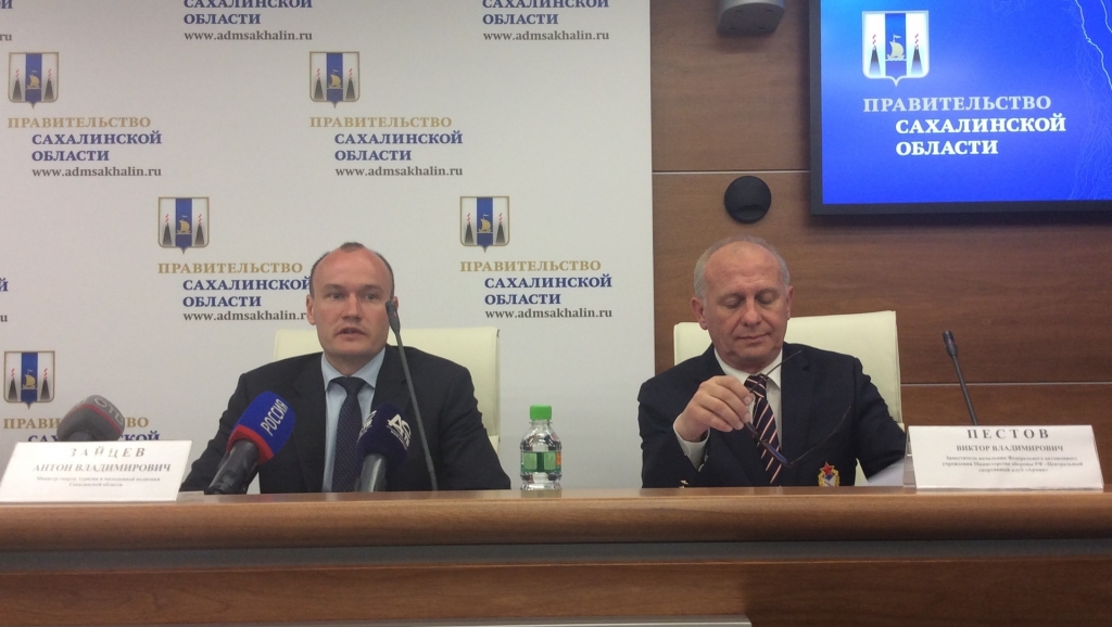 Антон Зайцев и Виктор Пестов SakhalinMedia