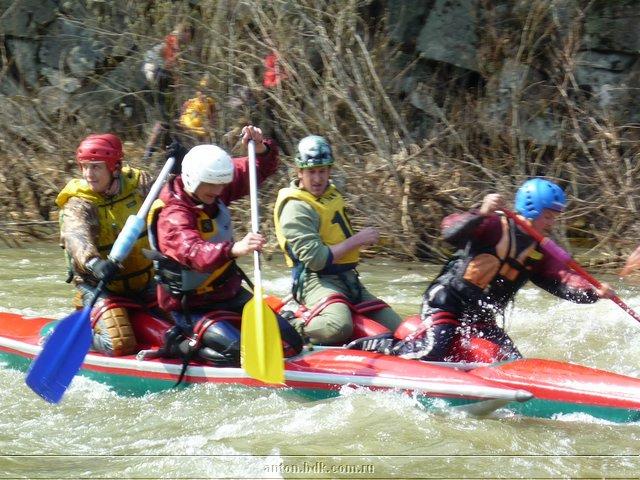 Чемпионат Приморья по спортивному водному туризму Вешние Воды прошел на Тигровой Антон Тювеев
