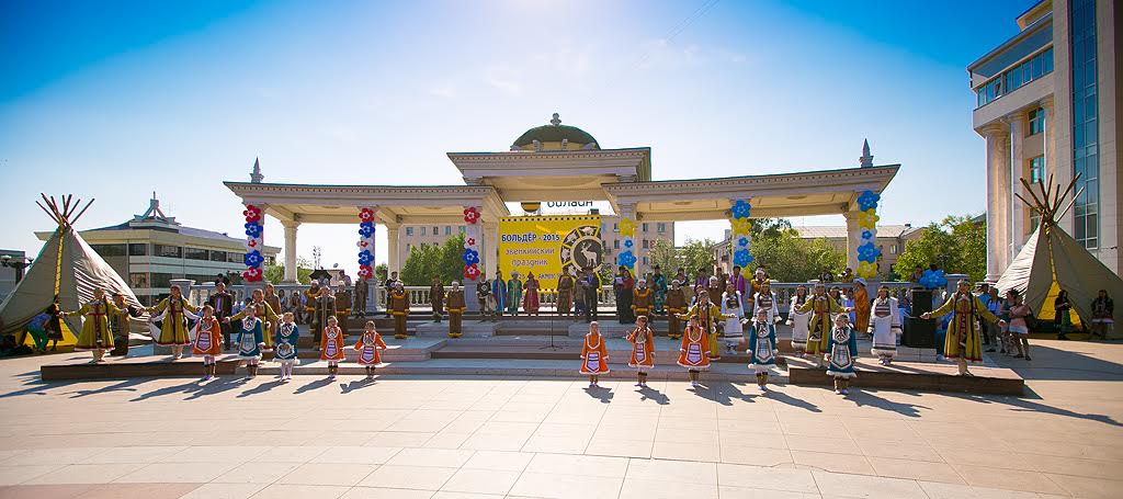 Эвенкийский праздник "Больдёр" 