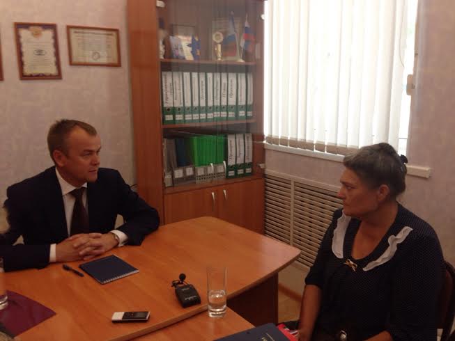 Встреча врио губернатора Приангарья с матерью пострадавшего призывника