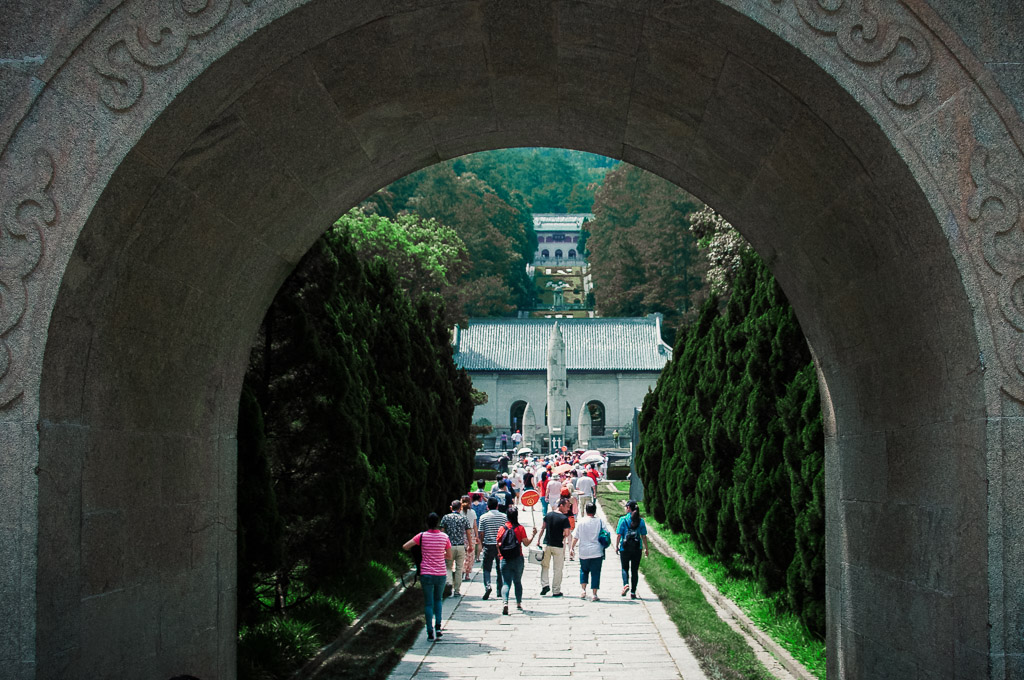 Вход в храм Героев Наньюэ