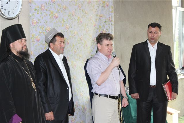 Выступление мэра города Евгения Коростелева