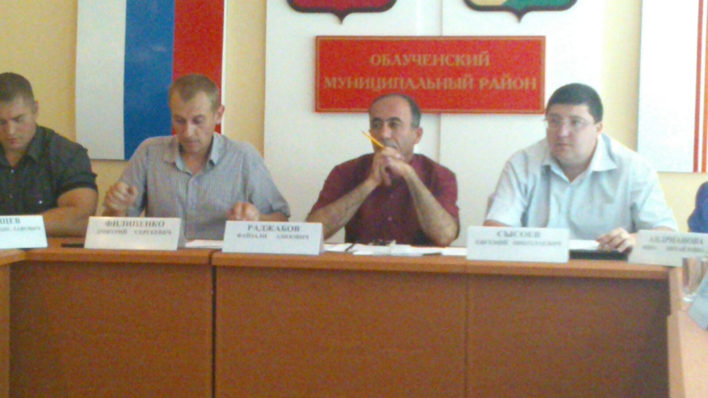 "Историческое" заседание Собрания депутатов Облученского района