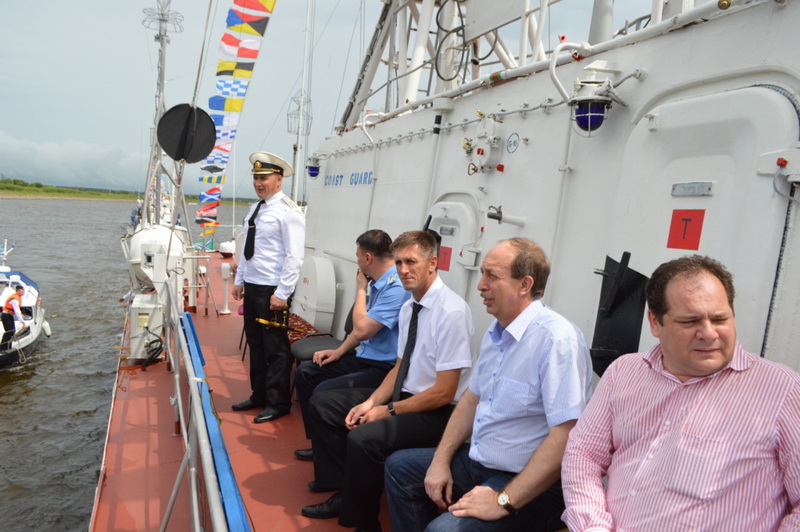 День ВМФ Александр Левинталь отметил вместе с военнослужащими в с. Ленинское ЕАО